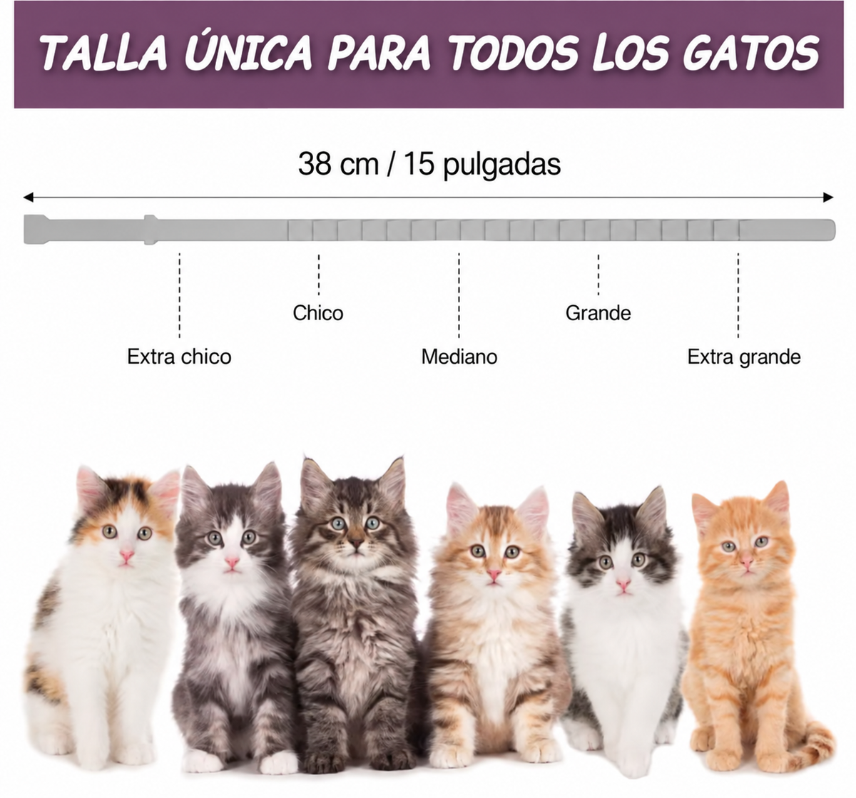 Collar calmante con feromonas para gatos Michizen
